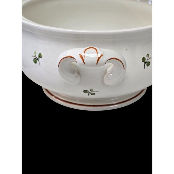 Villeroy & Boch Louisiana Vitro Porcelain Soup Tureen With Lid & Lemon Knob - Picture 4 of 16